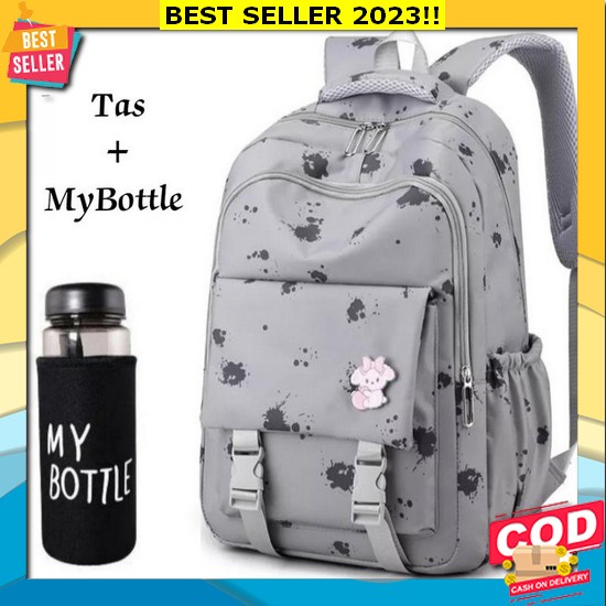Tas Ransel Wanita Aesthetic Sekolah Korea China Jepang Ori Original Murah Termurah Import Anak Back 