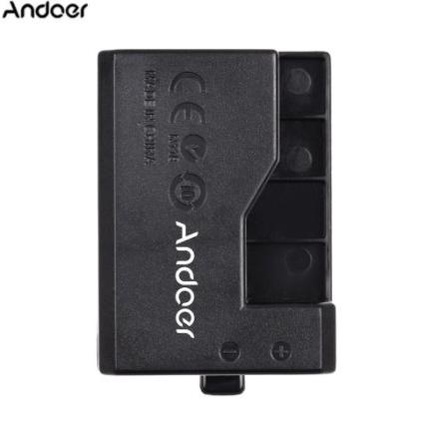 Original Andoer To Canon Dc Coupler Dummy Battery Lp-E10 Lp E10