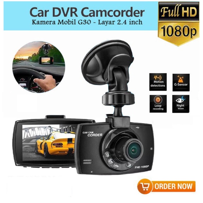 Terlaris Kamera Depan Dvr G30 Dashboard Mobil 1080P Camera