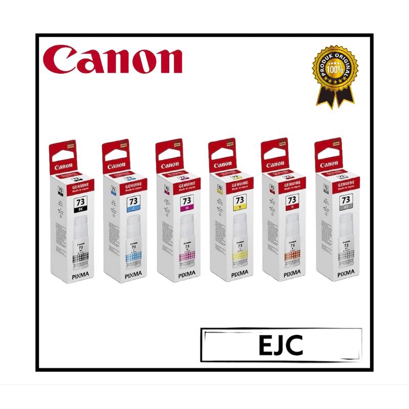 Tinta Canon GI-73 (1Set) Refill Ink Printer G570 G670