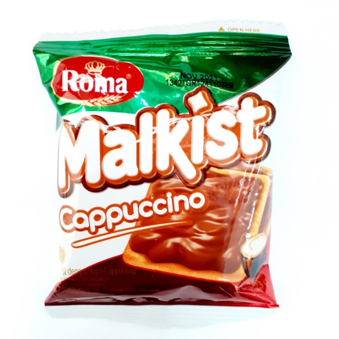 

Roma Malkist Cappucino 23 gr Berkualitas