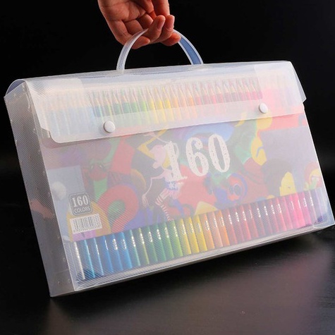 

#sale Brutfuner Pensil Warna 160 / 180 Colors Oil Pencil / Artist Pencils Set Mix media 7Q7
