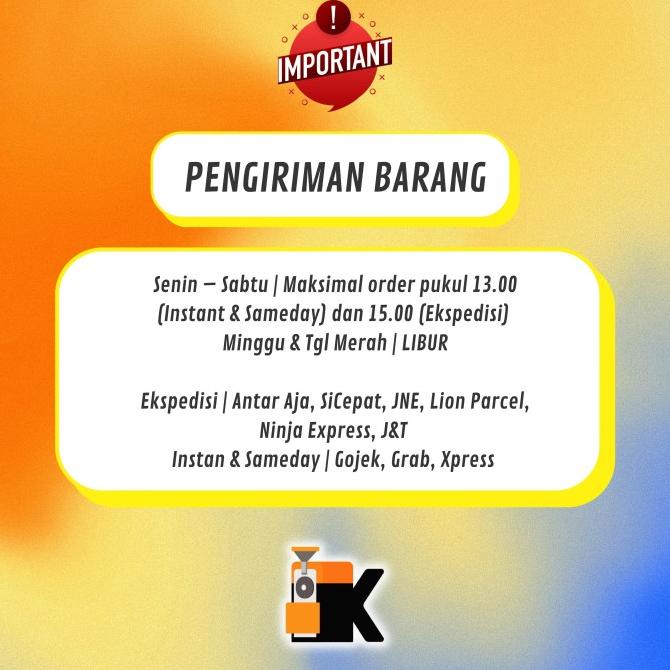 

Espresso Blend / Biji Kopi (Aki Blend) / Kopi Sangrai - 500Gr, Biji