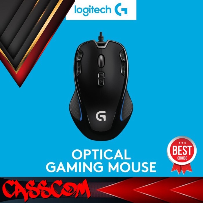 Mouse Logitech Gaming G300s - Macro Optical Mouse