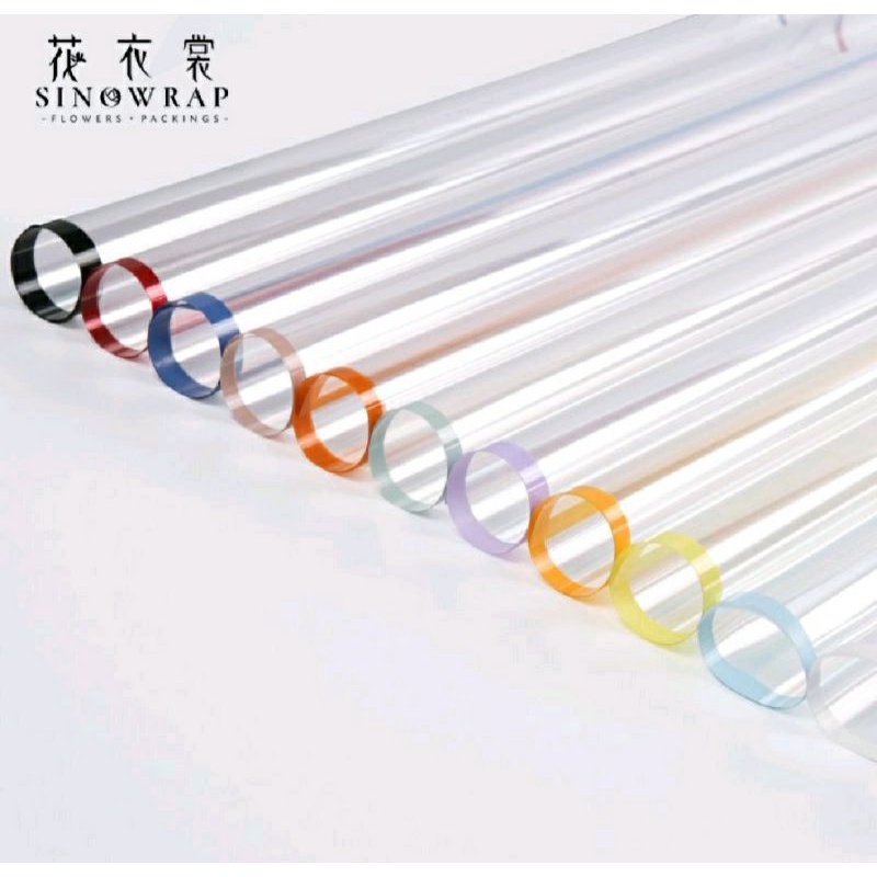 

Flower wrapping OPP transparan