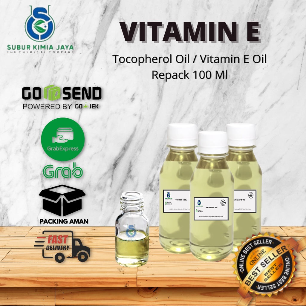 Vitamin E oil / Tocopherol oil 100 gr