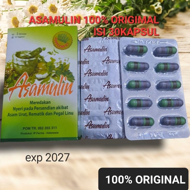 

✨11.11✨ Asamulin kapsul asam urat kolestrol