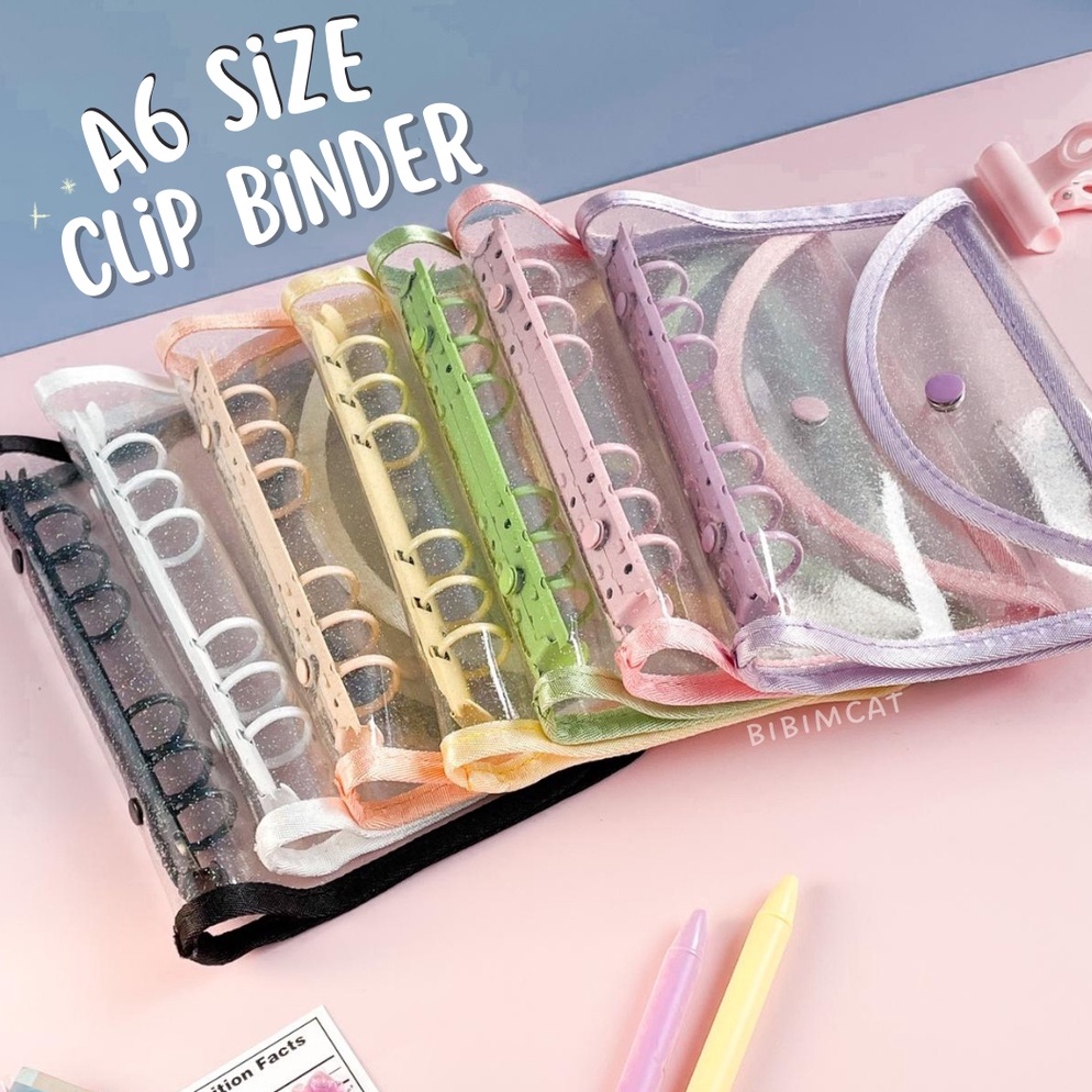 

#sale (A6 Size) Binder Keuangan Clip / File Organizer Financial Binder GJ9