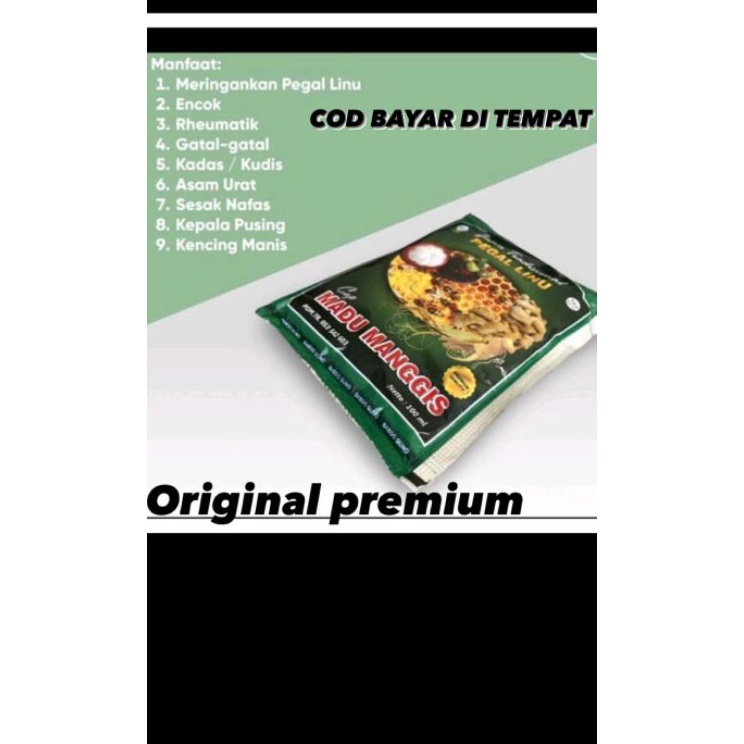 

Free Ongkir/ JAMU PEGEL LINU CAP MADU MANGGIS isi 12 sachet