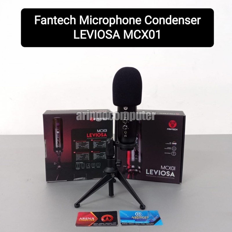 Accessories Fantech Microphone Condenser LEVIOSA MCX01