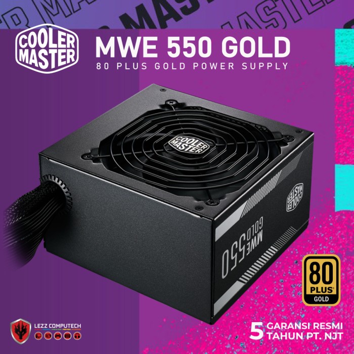 COOLER MASTER MWE GOLD 550 PSU 550W 80+ GOLD