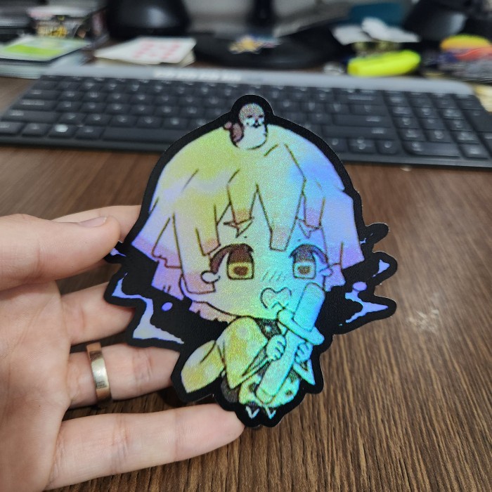 

Sticker Hologram Anime - PSH1751 - Demon Slayer - Zenitsu