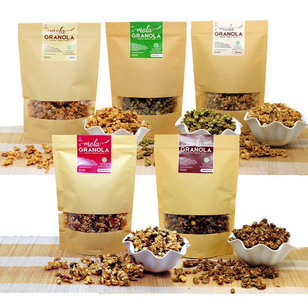 

PRODUCT TERLARIS O94 Mola Granola 400 gram さ