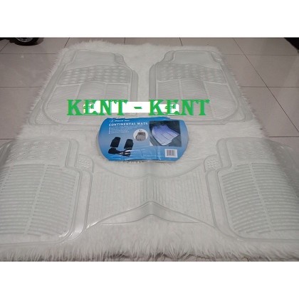 Terlaris Karpet Karet 3 Potong Transparan Bening Mobil Calya/Sigra