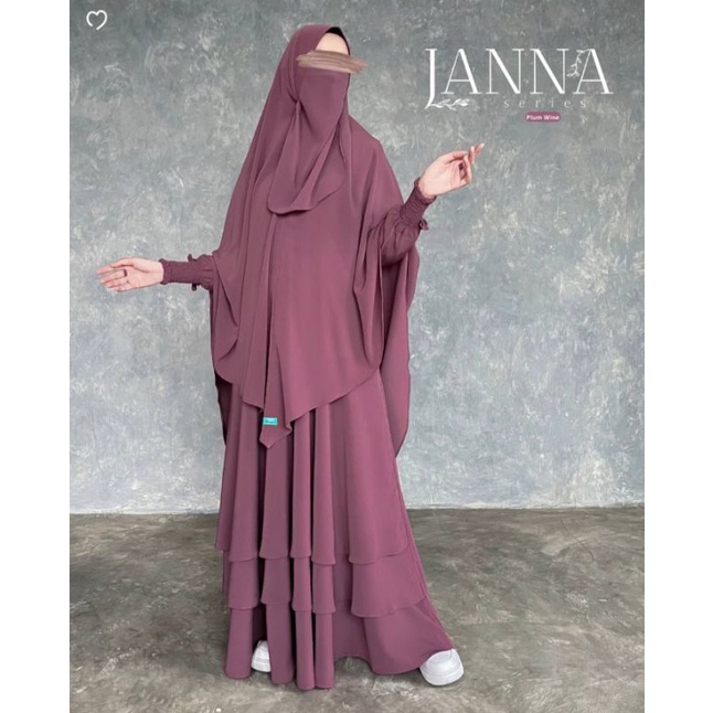 Gamis Janna cantik premium original by Mahira