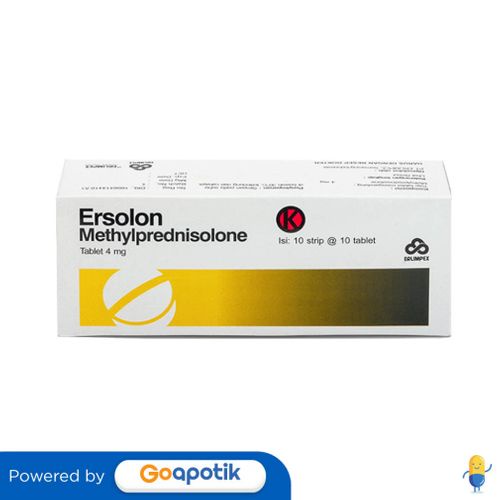 ERSOLON 4 MG BOX 100 TABLET