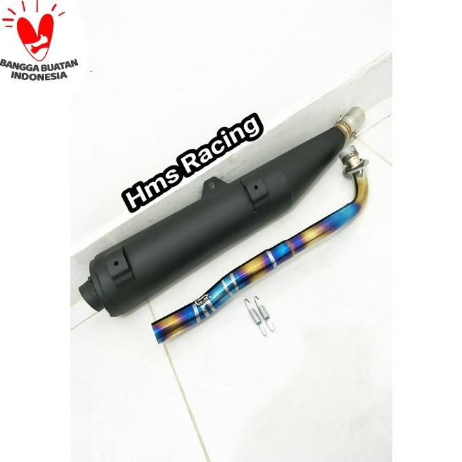 Knalpot Tsukigi Jupiter Z-Vega R-Vega Zr-Jupiter Z New Leher Pelangi