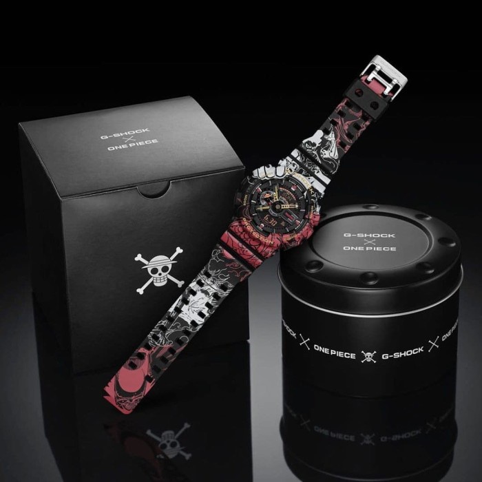 FLASH SALE JAM TANGAN CASIO G-SHOCK GA-110JOP-1A4 ONE PIECE LIMITED EDITION TERLARIS