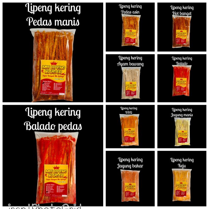 

Mie Lidi/Mie Lidi Gepeng Kering isi 100gr