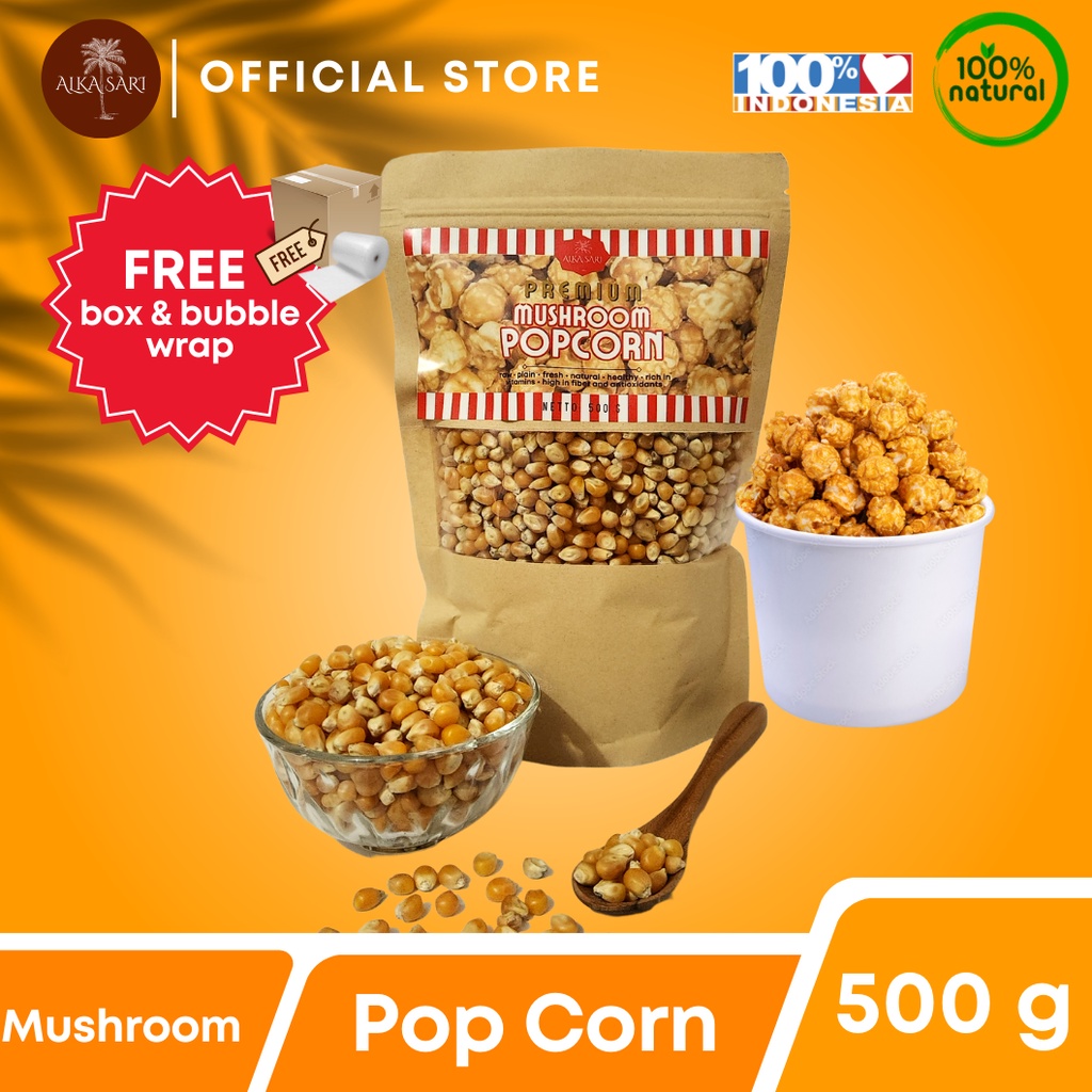 

Miliki Segera Jagung Popcorn Jumbo Mushroom Asli Premium Alka Sari 500 gram ZRK