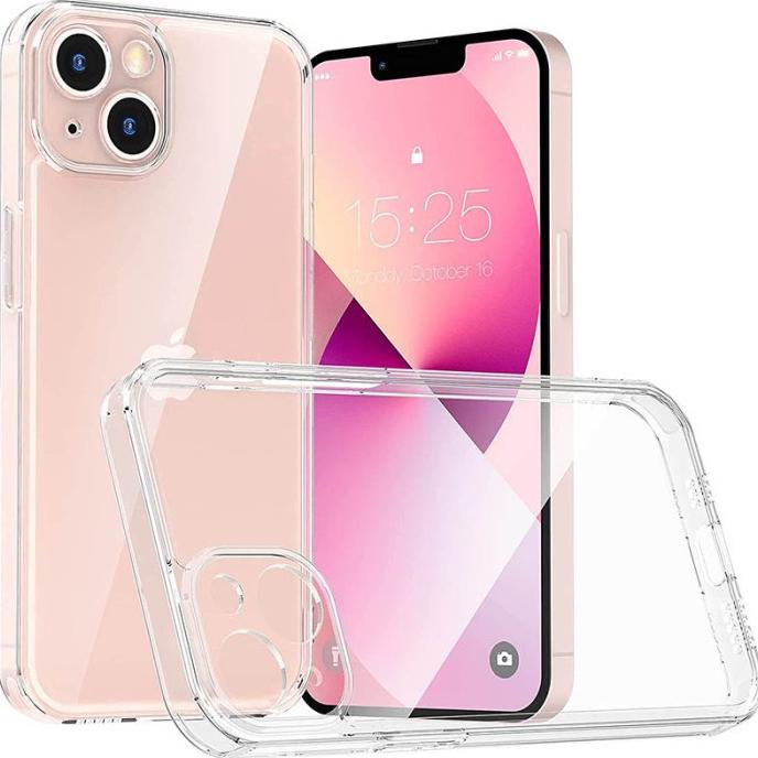 Slim Ii Tpu Case Iphone 13 6.1 - Camera Clear Soft Cover Casing Fit