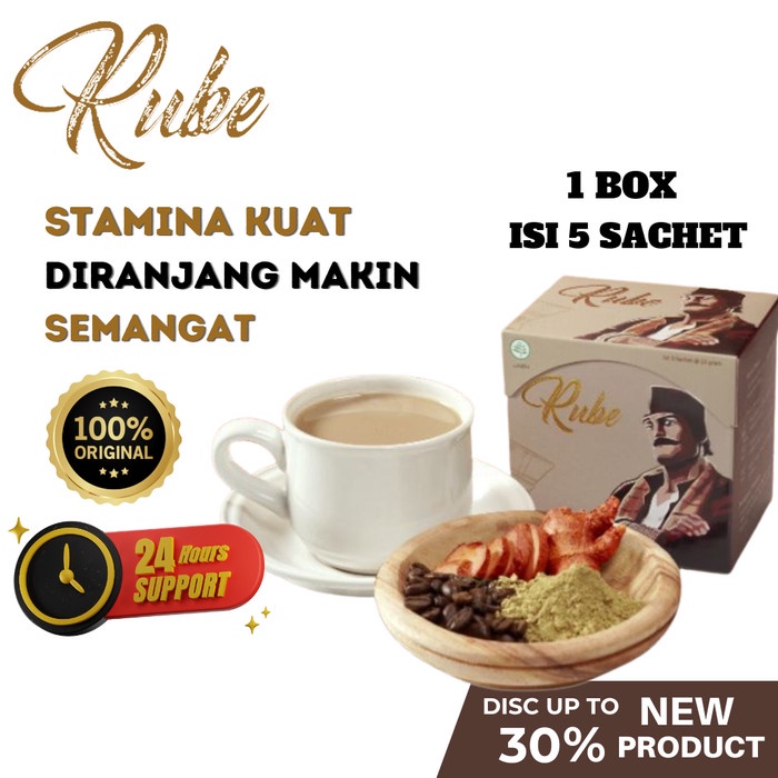 

1 BOX Kopi Stamina Pria Dewasa Coffee-Kopi Rube Original BPOM