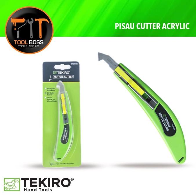 

TEKIRO PISAU CUTTER ACRYLIC PEMOTONG CUTTING AKRILIK HPL