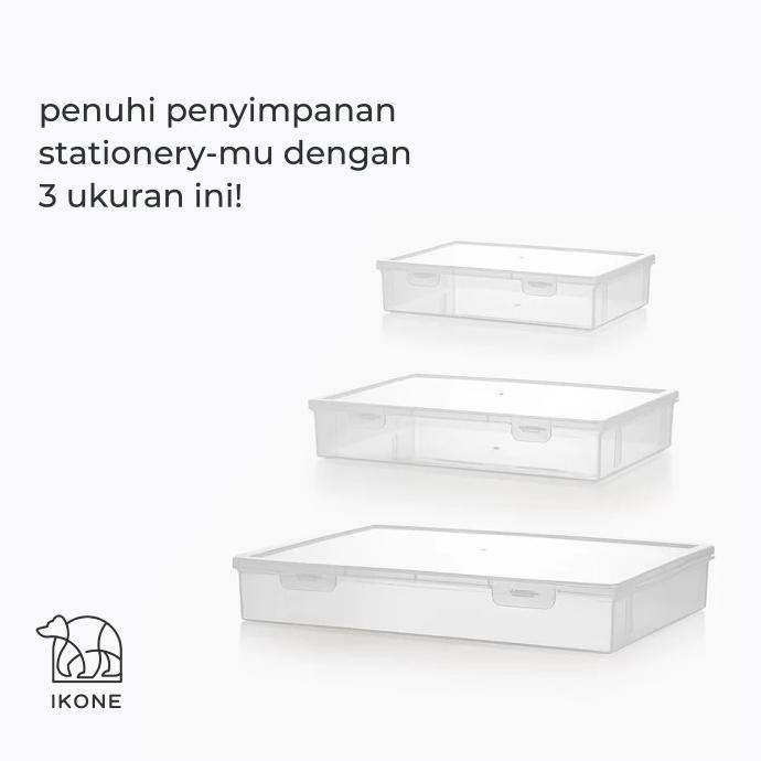 

IKONEMOKA Stationery Organizer Penyimpanan Alat Buku Tulis