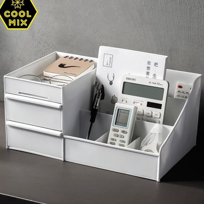 

ready stock Rak Meja Serbaguna Tempat Alat Tulis Desk Organizer Kotak