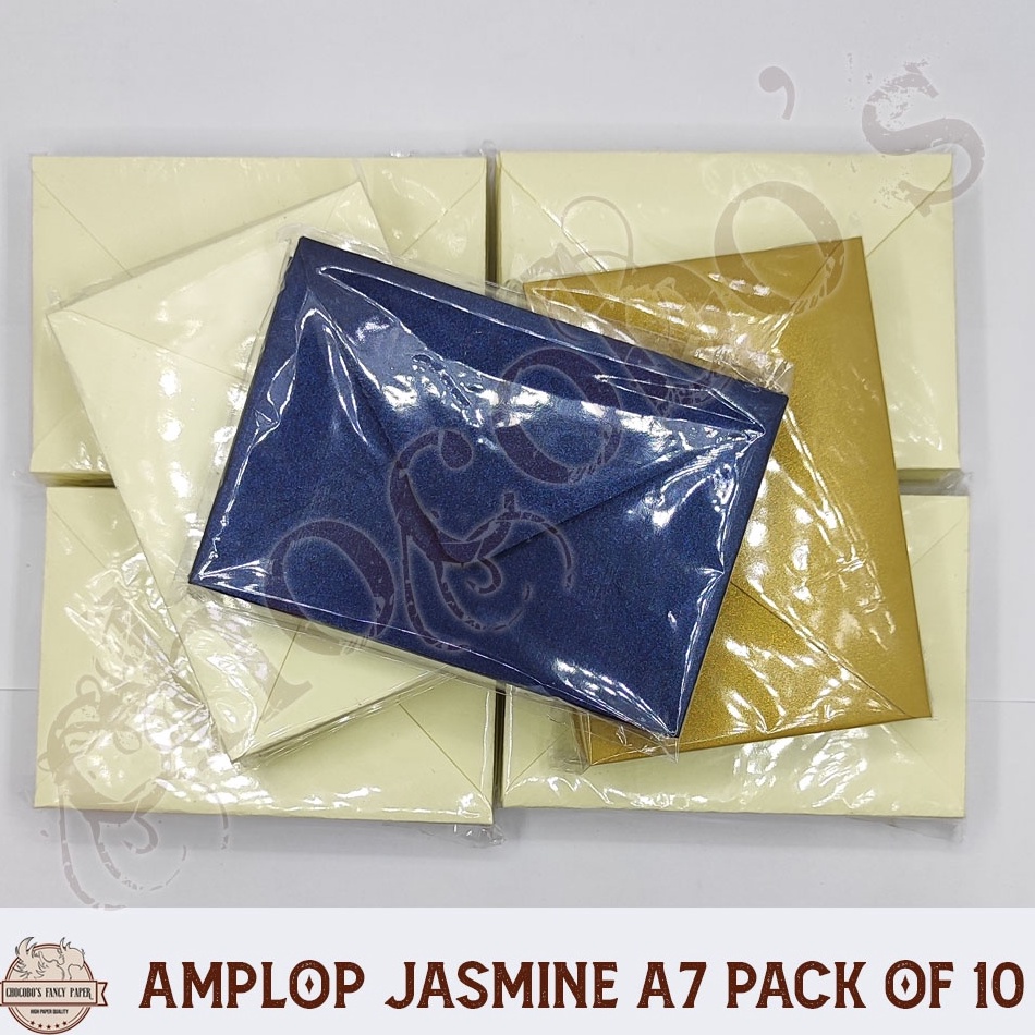 

Terlaris.. Amplop A7 Jasmine Paper Pack of 10pcs 34