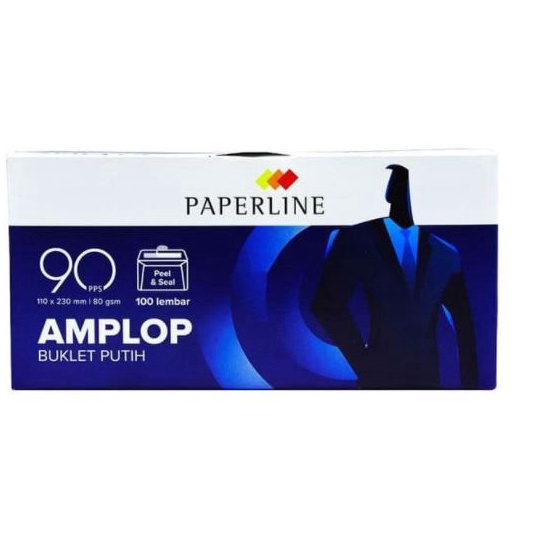 

Best Seller AMPLOP PAPERLINE 90 PPS PUTIH POLOS / AMPLOP UANG S81 ✴
