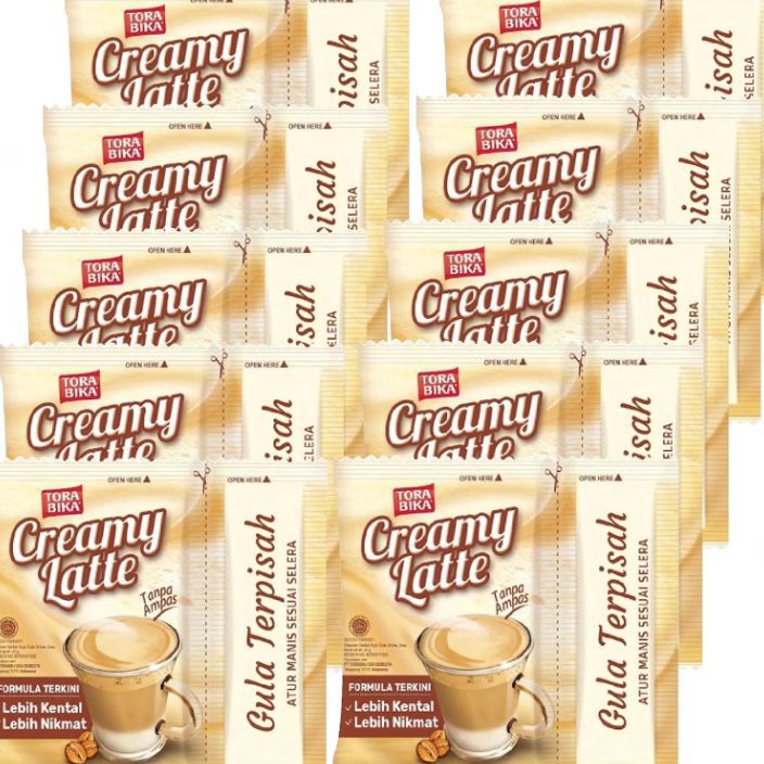 

Terbaru 3.3 Torabika Creamy Latte isi 10sachet Exp Jan 2024