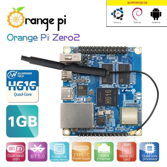Orange Pi Zero 2 - 1GB