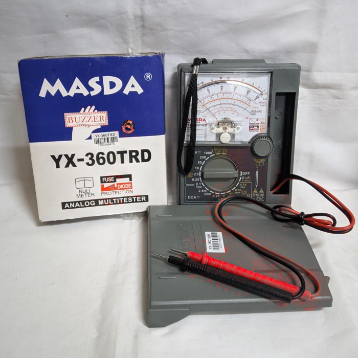 Multitester Analog Masda Yx-360Trd Avometer Analog Masda