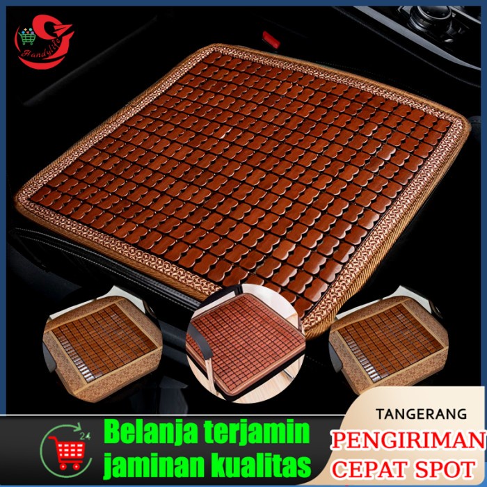 Alas Mobil Bambu Anti Panas Sofa Kursi Alas Duduk Kursi Tikar Bambu