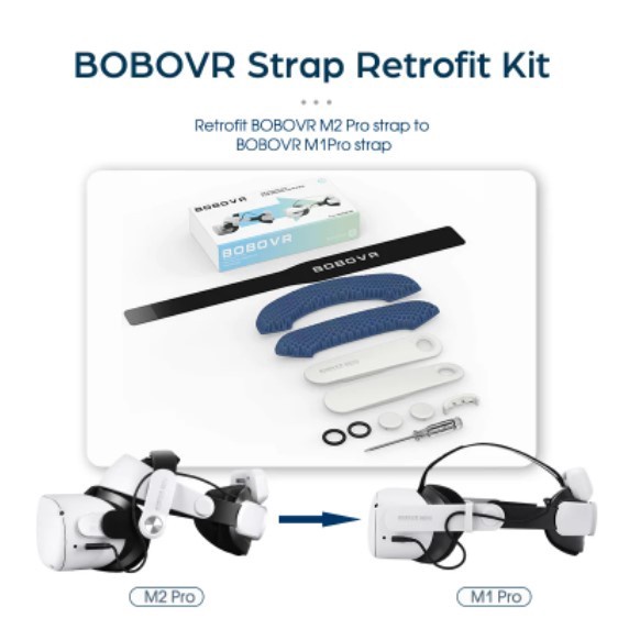Terlaris Bobovr Strap Retrofit Kit For M2 Pro To M1 Pro