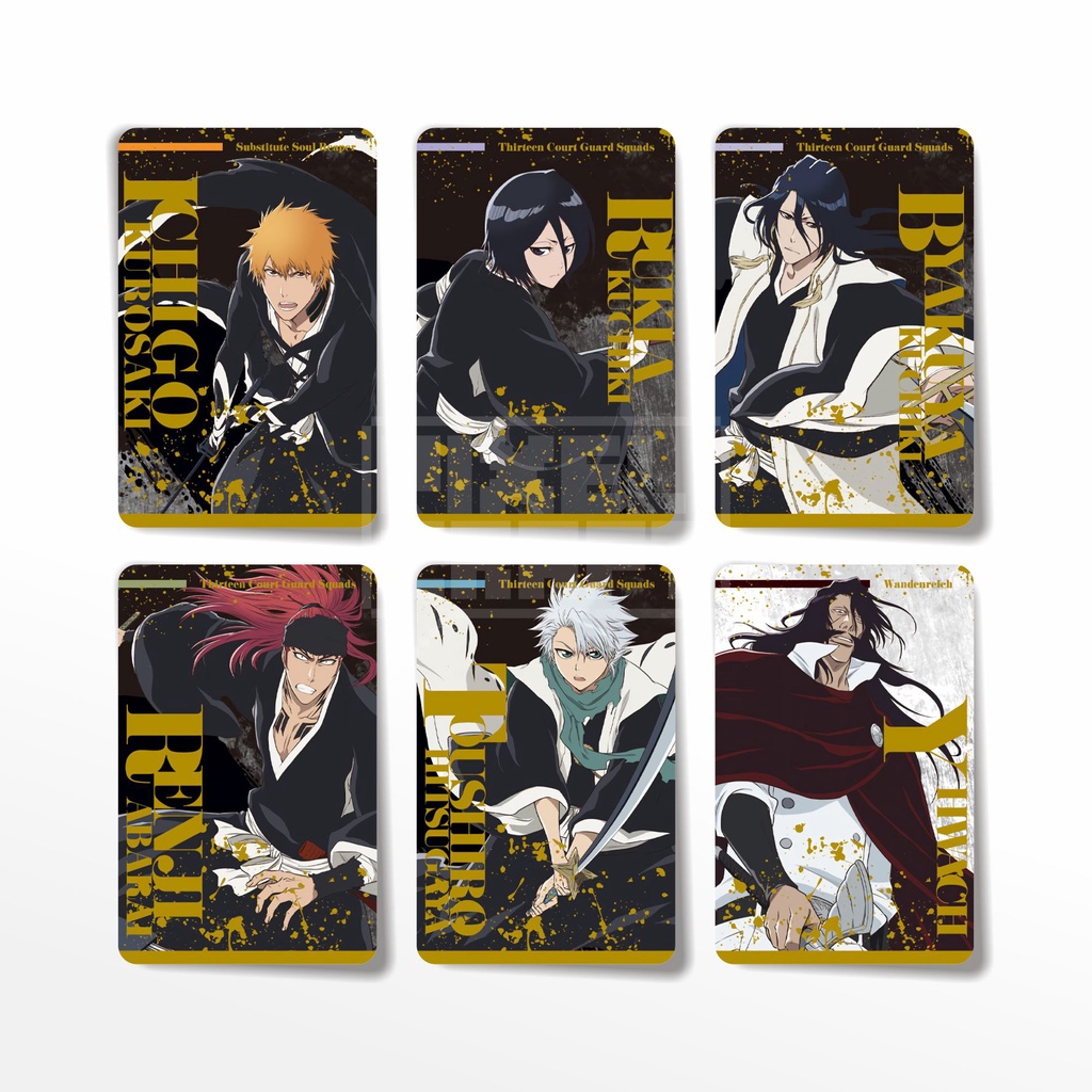 Photocard Karakter Anime BLEACH (Ver 1)