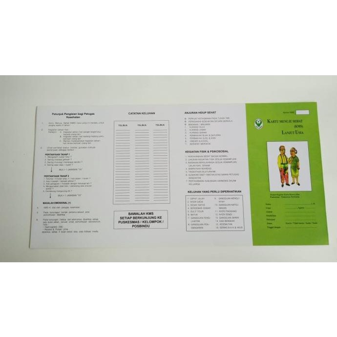 KMS Lansia free ongkir