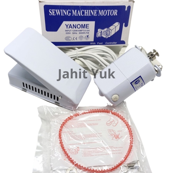 BEST SELLER Dinamo Mesin Jahit YANOME / Dinamo Mesin Jahit Kecil Obras 120Watt