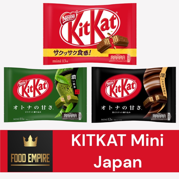 

Kitkat Ni Japan Cokelat Kit Kat Dark Chocolate Green Tea