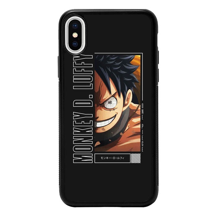Hardcase Casing Case iPhone XS XR X 8 7 6 SE Max Plus 2020 Luffy One Piece AB1952
