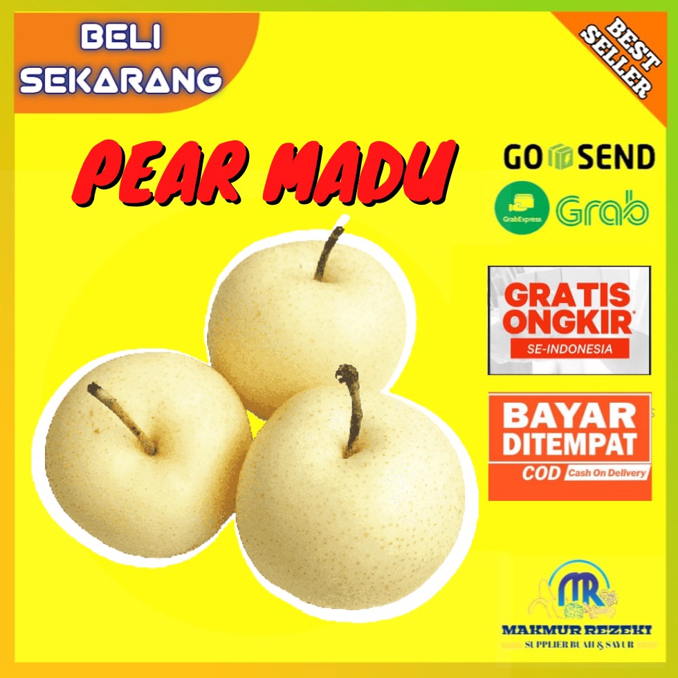 

➩Model Baru➳ BUAH PIR PEAR MADU SWEET IMPORT CENTURY SEGAR MURAH SEKILO 4-6 PCS PERKILO A67 ➝