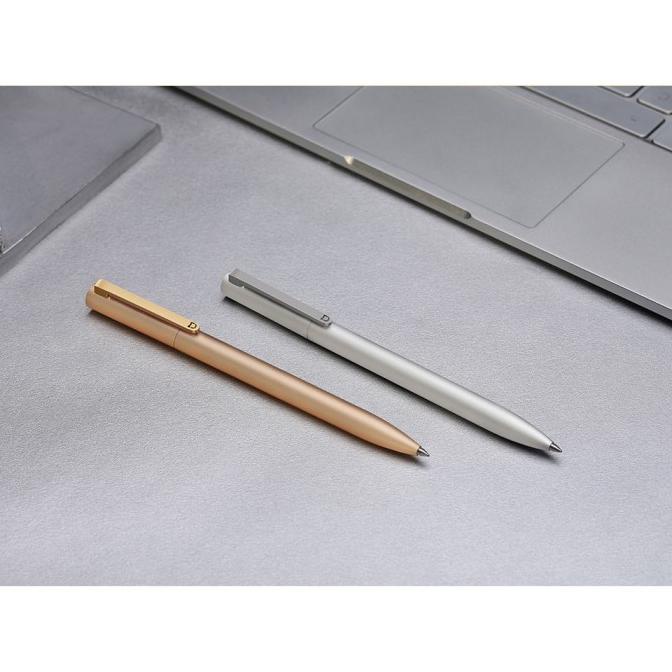 

Original Xiaomi Mijia Metal Sign Pen Mi Rollerball Metal 0.5Mm Gold