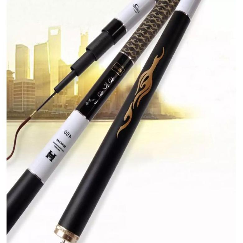 BISA COD tegek daiwa jisung  bonus pucukan made in japan kaku hard +pipa pvc+ruas ujung LARIS