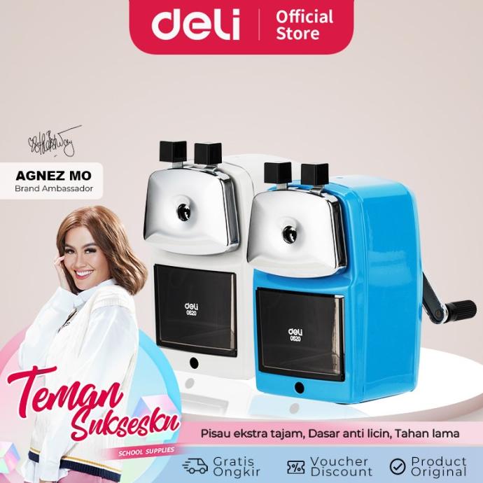 

Deli E0620 Rautan Meja-Metal Rotary Pencil Sharpener
