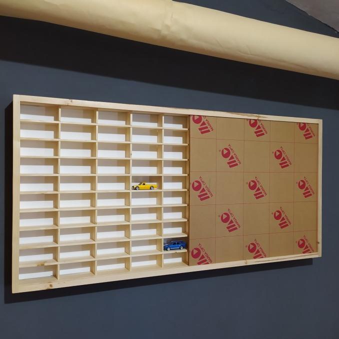 Rak Hotwheels Full Kayu 100