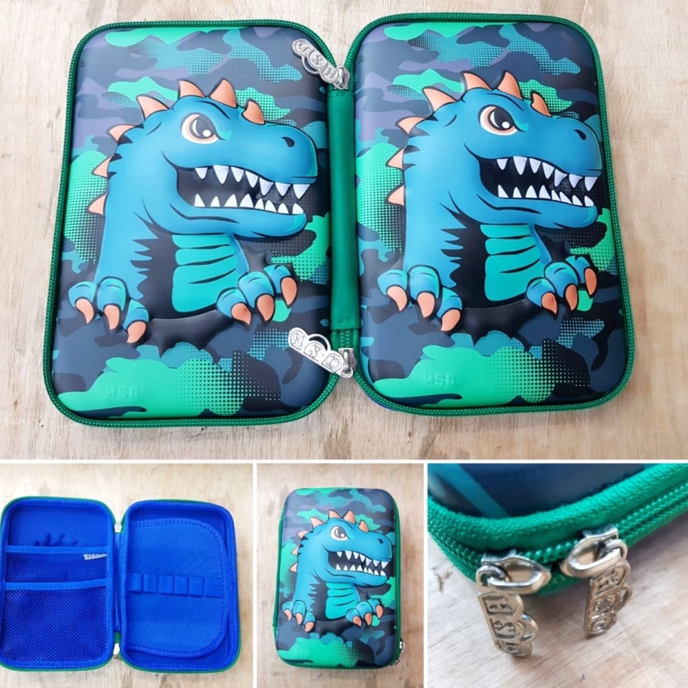 

Model Terkini.. Tempat Pensil Anak Karakter Unicorn Spiderman Astronot Kotak Pensil Lucu Hardcase 3D Timbul 90