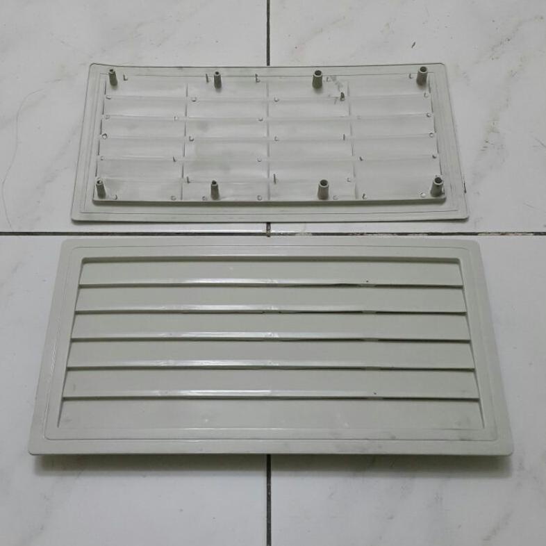 Terbaru Jalusi Pvc / Ventilasi / Kisi-Kisi Udara Pintu Kamar Mandi Toilet Wc