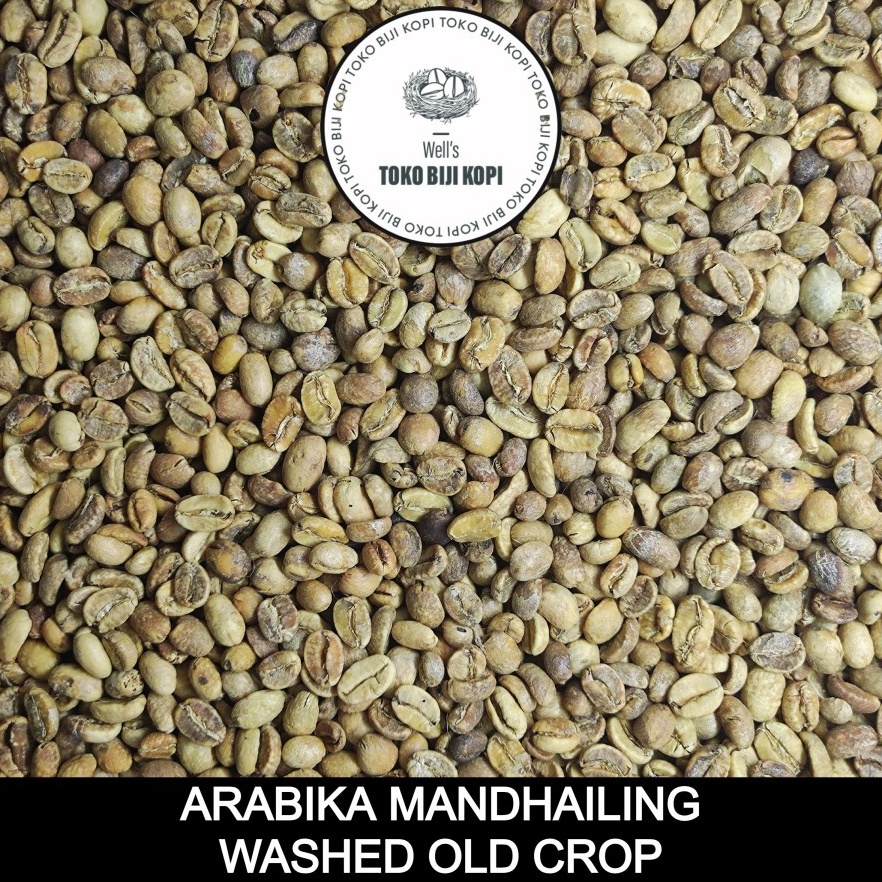 

Model Baru.. GREEN BEAN ARABIKA MANDHEILING / MANDAILING SEMI WASH OLD CROP - 1 KG 99