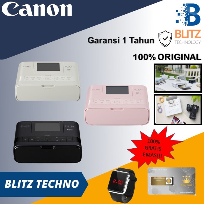 Terlaris Canon Selphy Cp1300 Wireless Compact Photo Printer Canon Cp 1300